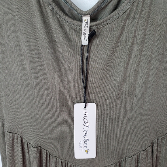 16) MOTHER BEE Off-the-Shoulder Photoshoot Drape Gown Sz. XL - Picture 5 of 8